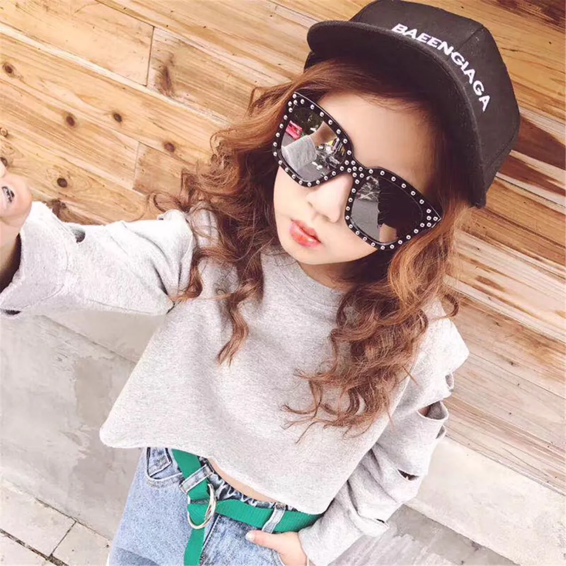 Gafas de 2025 sol bebe niña