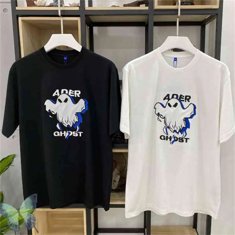 早期完売★ADERERROR★Tetraight T-shirt Product. 52 白/追跡O Oversized Ghost Adererror Alder Error shirt with t shirt for