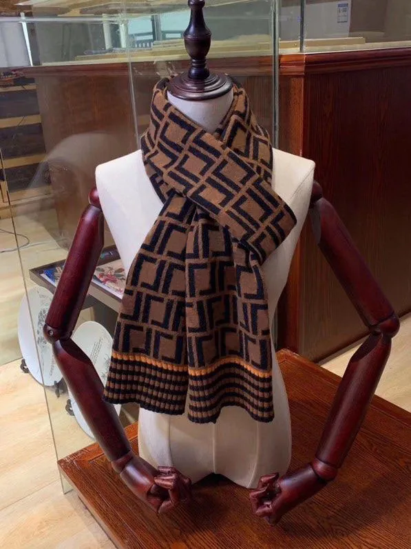 2022 Желтый шарф дизайнерский кашемировый высококачественный мягкий толстый мужской и женский модный шарф высшего качества с классическим принтом XTJGXJ