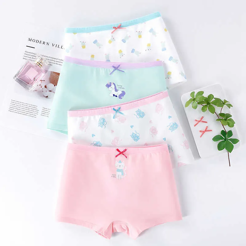 Cartoon Rabbit Cotton Boxers For Toddler Girls Set Of 4 Princess Toddler  Underwear From Cong05, $8.54