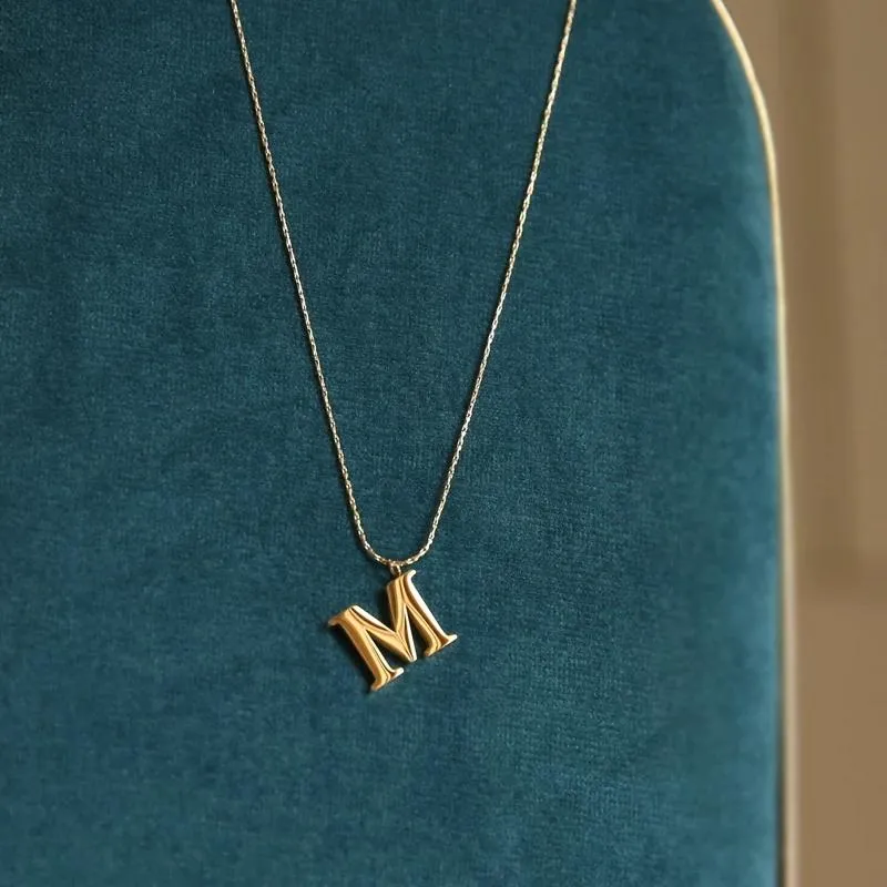 M choker necklace deals