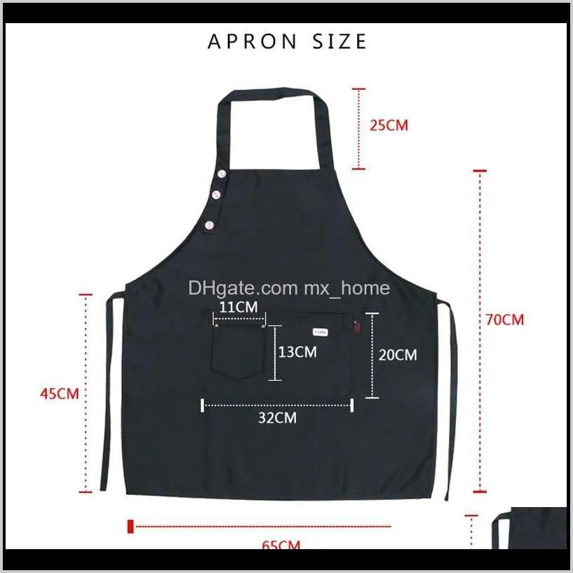 2 pack men women adjustable bib apron cooking chef dress with pocket