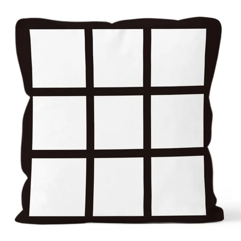 Pillow case digital printing Pillowcases Sudoku black and white squares Pillowcase DIY Cushion Throw Sofa saddle cover customization wmq947