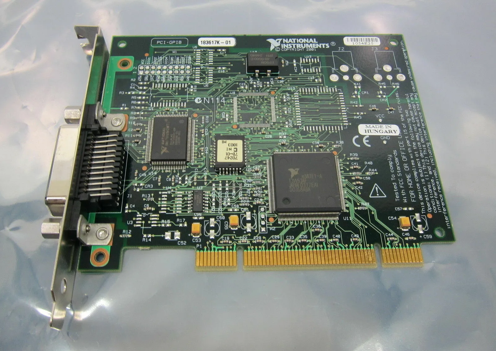 PCI-GPIB 183617K-01 GPIB IEEE 488.2 인터페이스 어댑터 KCAL 97 98 National Instruments NI Original For Original