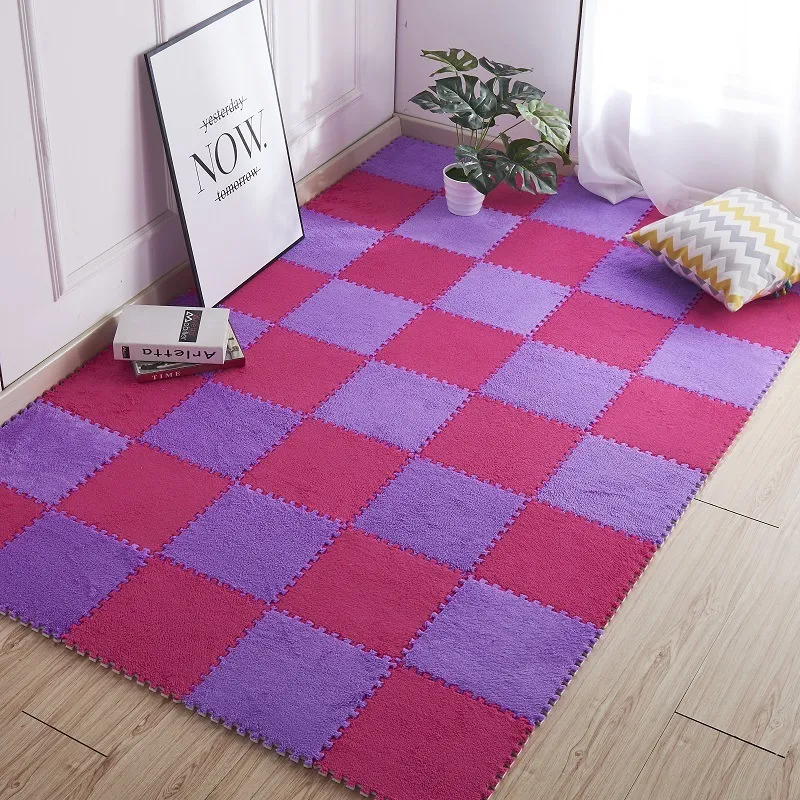 Jigsaw Puzzle Carpet Squares For Sale Splicing Bedroom Living Room