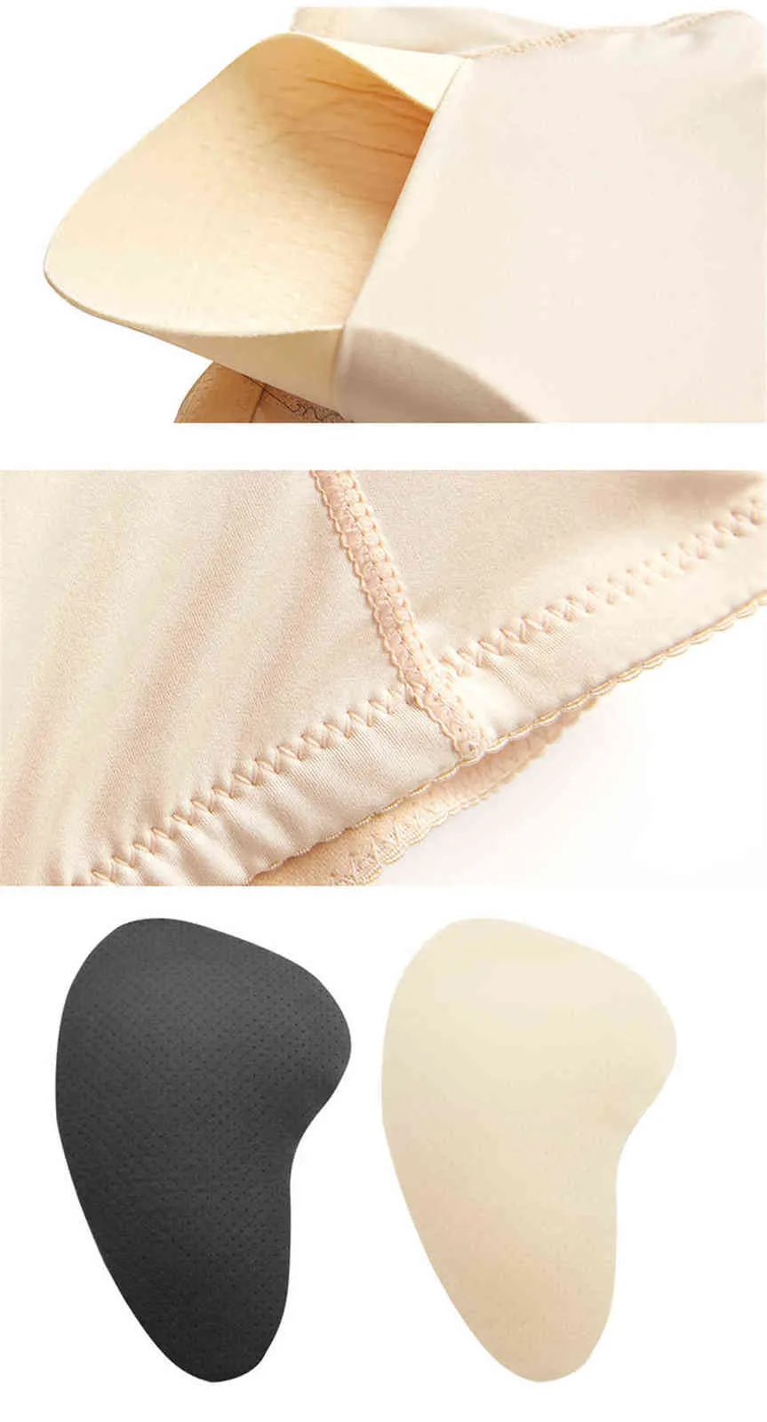 Sahte Popo Şınav Kadınlar Kalça Dolgu Külotu Bel Eğitmen Shapewear