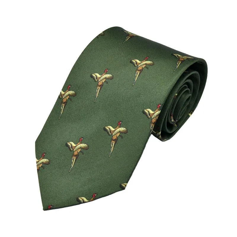 Mäns Business Floral Slips Personlighet Retro Hong Kong Stil 9cm Bredd Casual Tryckt Cashew Flower Bird Tie Presenter för män Bow Slipsar