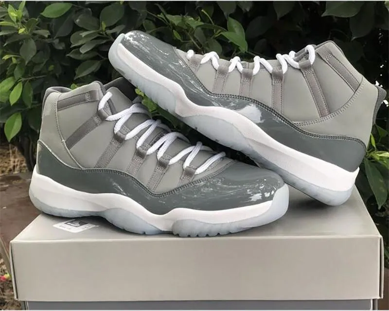 2021 Top Quality Jumpman 11 Basketball Shoes 11s Cool Grey Designer Fashion Sport Running shoe With Box