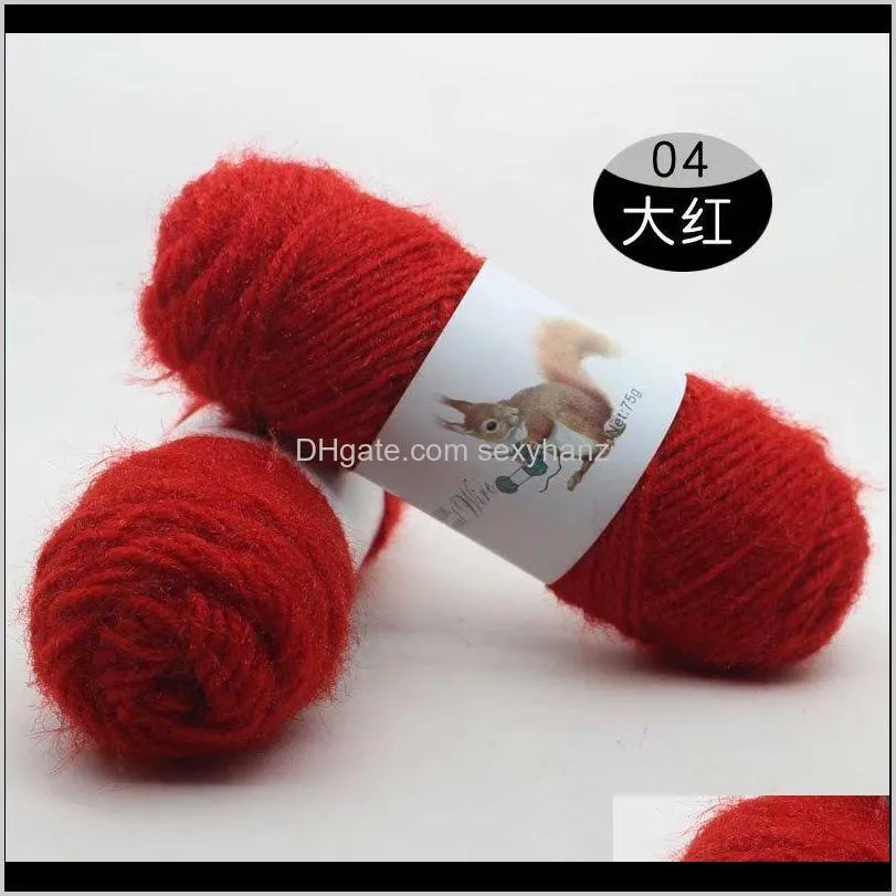 wholesale-ice bar coarse yarn single strand knitting hand yarn diy knitting bag yarn hand scarf line