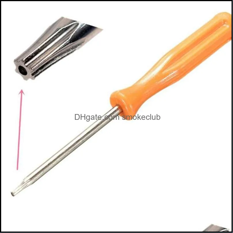 Useful Plum blossom type screwdrivers With Hole Screwdriver 3x100mm OOD6388