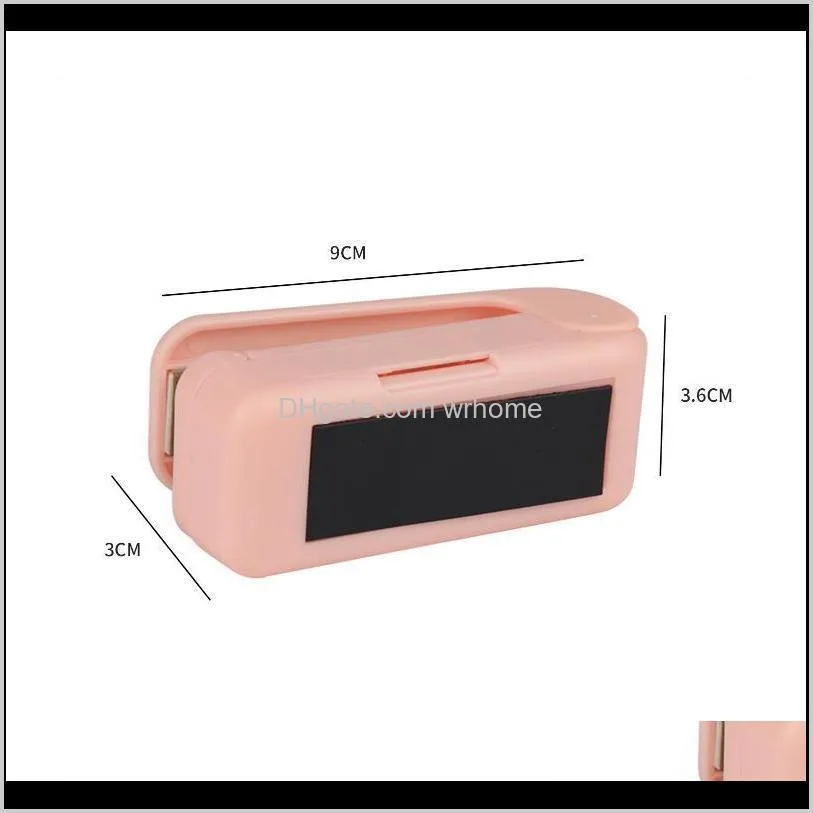 Kitchen Tool Mini Portable Clip Heat Sealing Machine Home Snack Bag Utensils Gadget Item Clips