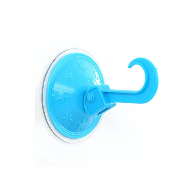 Removable Bathroom Kitchen Wall Strong Suction Cup Hook Vacuum Sucker Random Colors DH9868