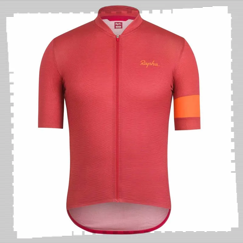 Pro Team Rapha Fietsen Jersey Mens Zomer Sneldrogende Sport Uniform Mountainbike Shirts Road Fiets Tops Racing Kleding Outdoor Sportswear Y21041352
