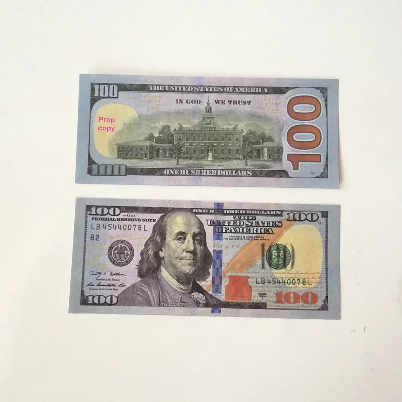 50% Size Movie prop banknote Copy Printed Fake Money USD Euro Uk Pounds GBP British 5 10 20 50 commemorative toy For Christmas Gif239U248O7HJ2SYMO