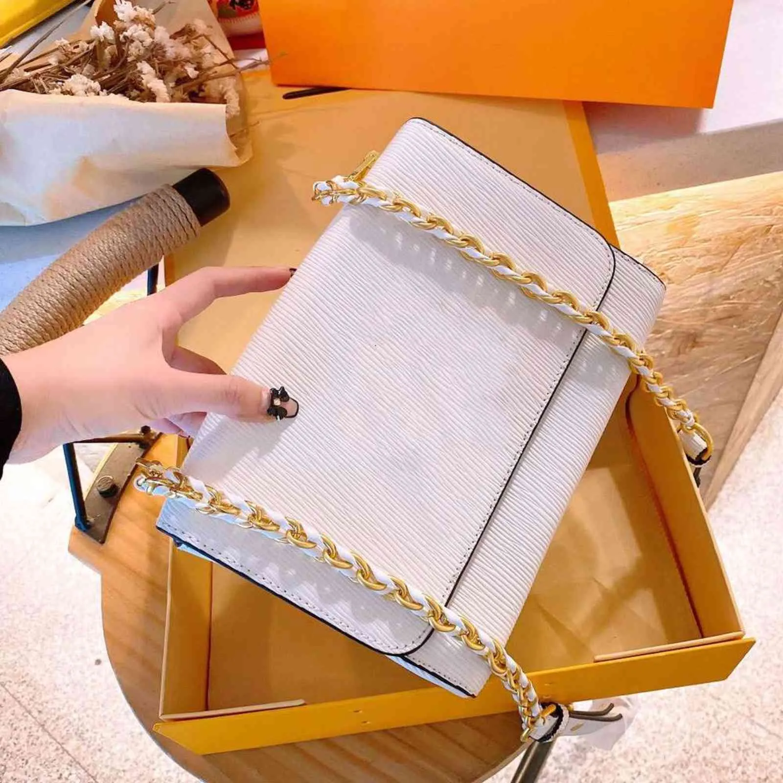 brand luxury women handbag classic European and American fashion storm striate pure color joker small bread one shoulder bags