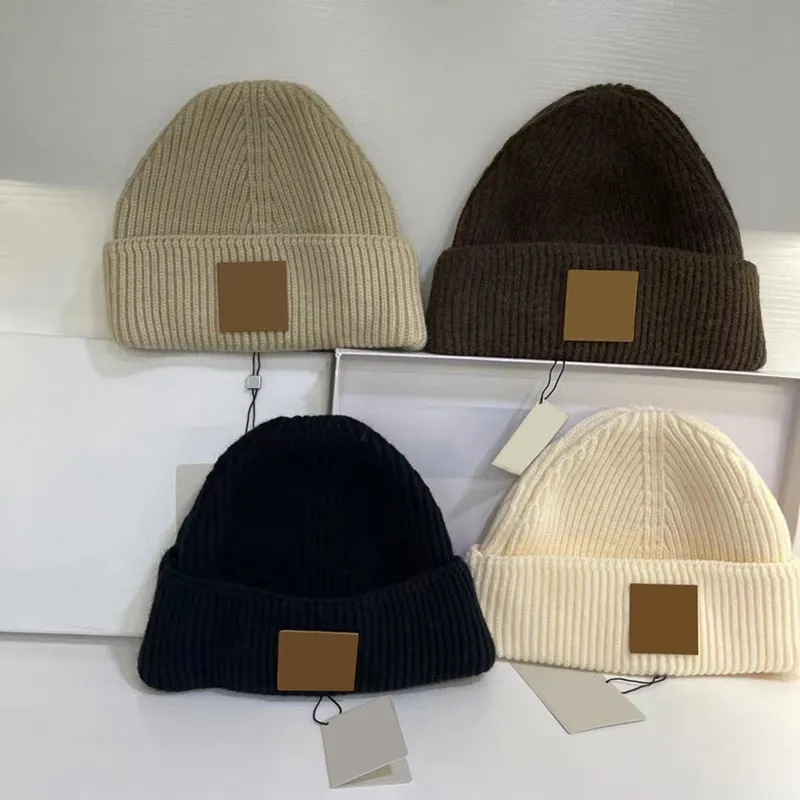 Beanie Luxury Designer Hat men`s and women`s fashion beanies winter hats knitted wool cap thickened Plush style high quality good