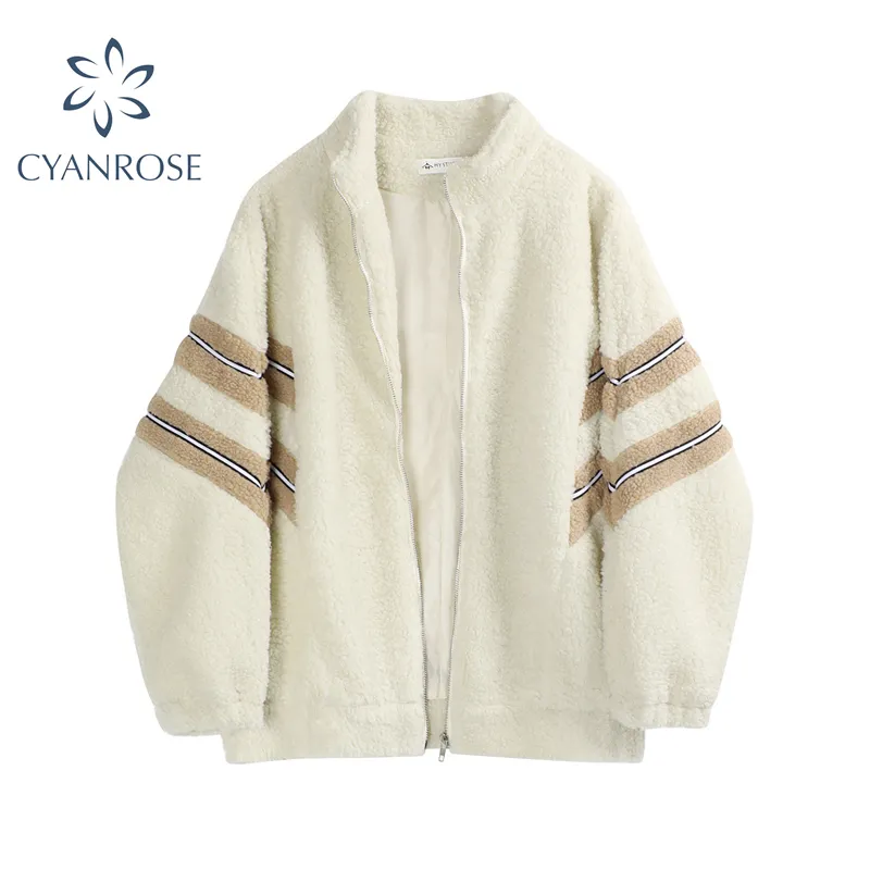 Courte coton veste femme coréenne automne hiver lambeaux manteaux perdus occasionnel vestes de vêtements de coton chaleur de coton top 210417