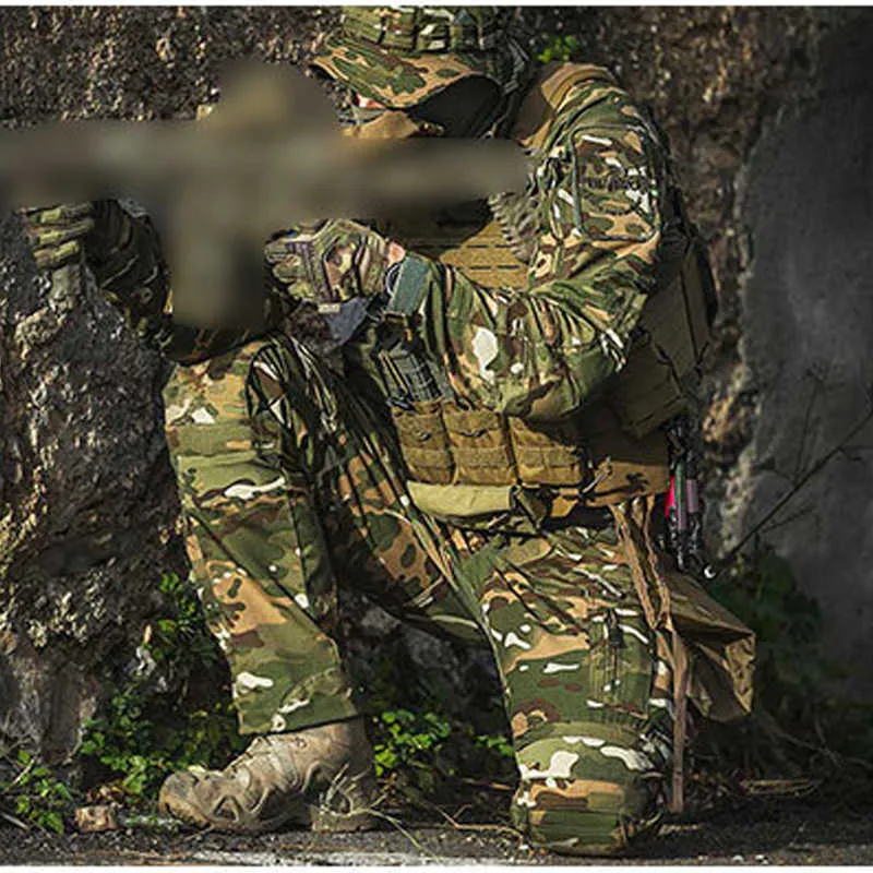 Pantalon militaire avec genouillere 2025