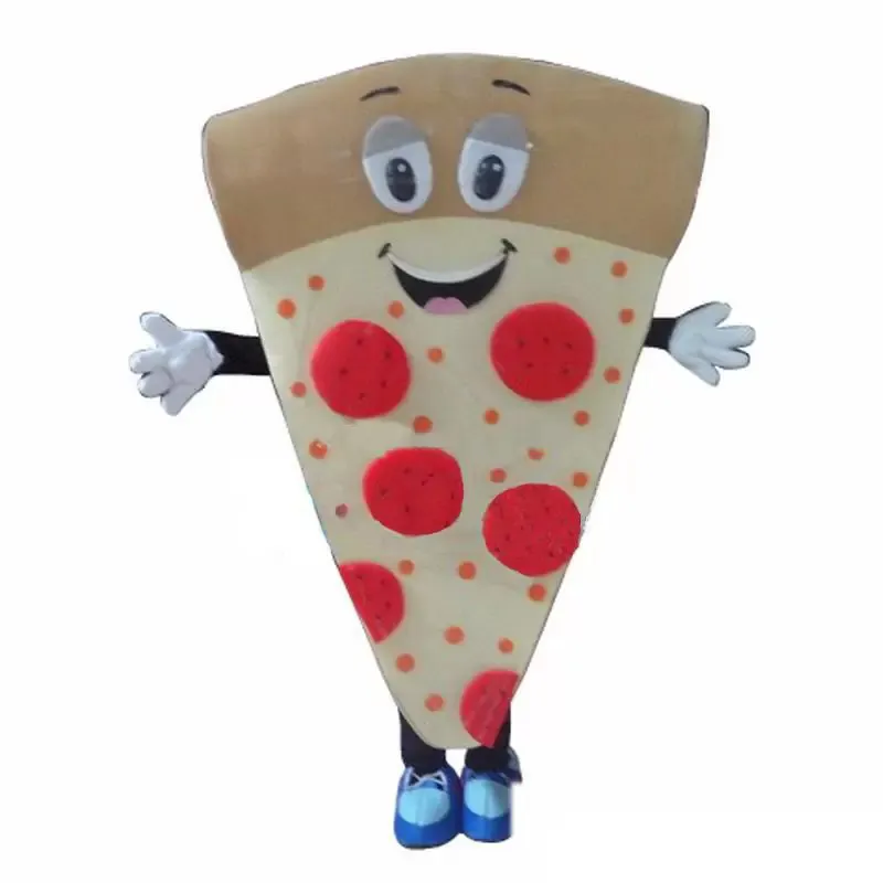 Sconto vendita in fabbrica PIZZA costume mascotte per adulti Natale Halloween Outfit Fancy Dress Suit