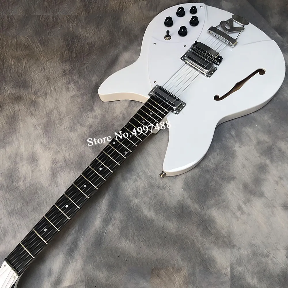 2021 New Arrival White Acoustic 6-String Electric Guitar,With Clear Sound