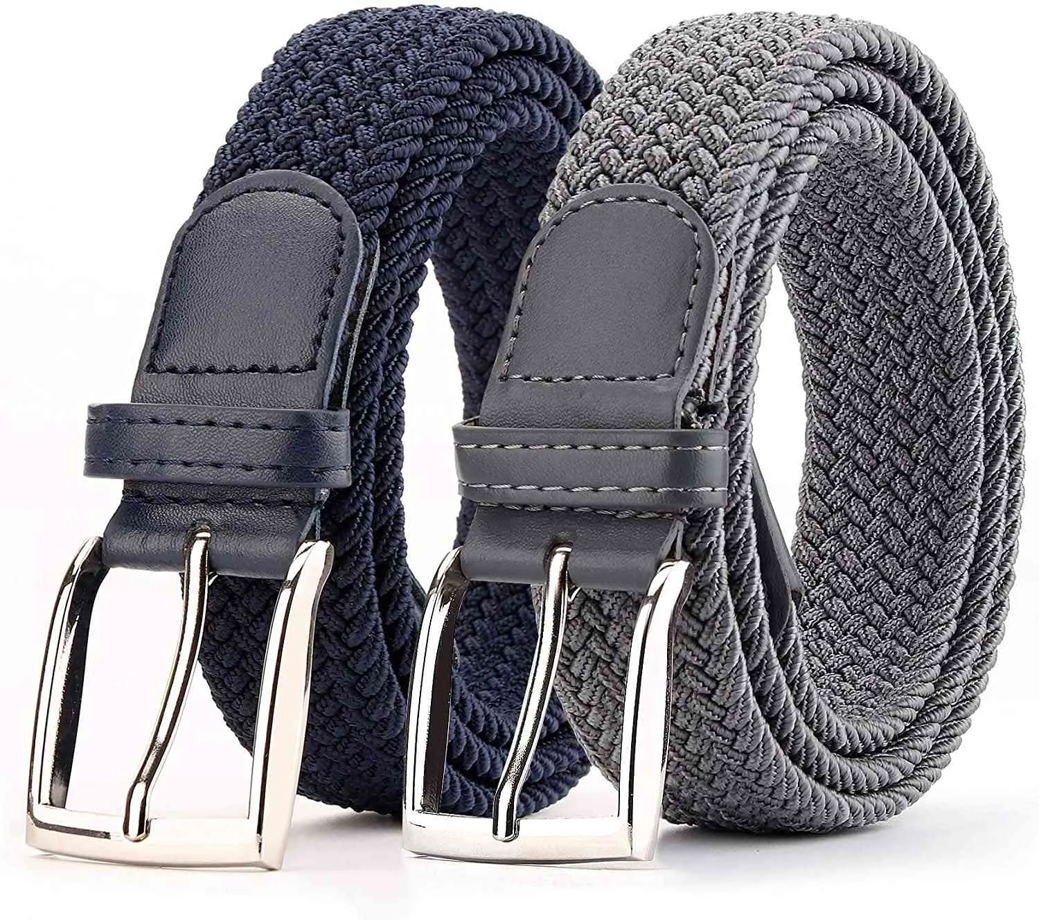 Cinturones de trinquete para hombre, de cuero, cómodo, ajustable, con  hebilla deslizante, para hombre, casual, trabajo, jeans, caja de regalo