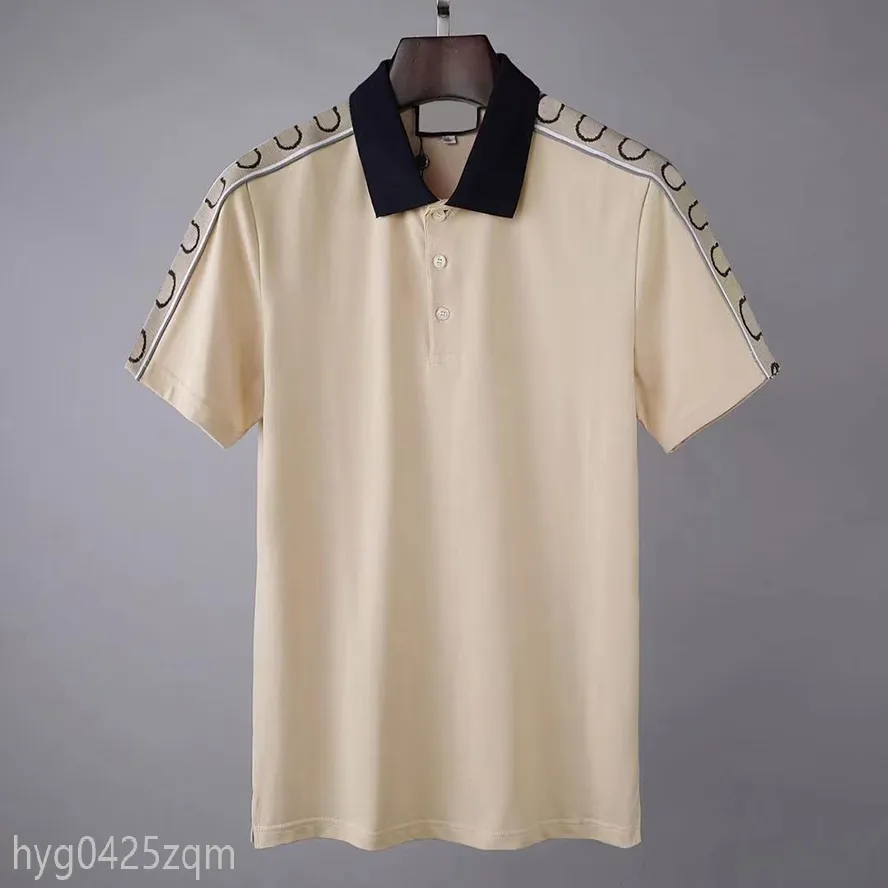5A 2021ss Designer Polo Shirts Men Luxury Polos Casual Mens T Shirt ...