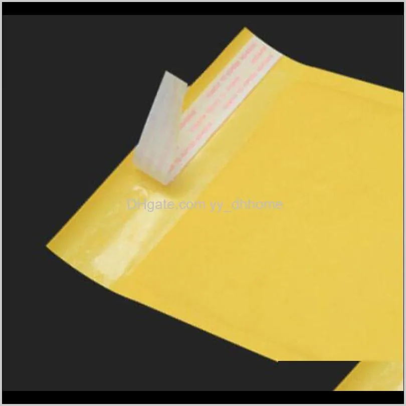 50 pc 22 x 25cm kraft paper bubble envelope bag mail filled envelope with bubble mail bag