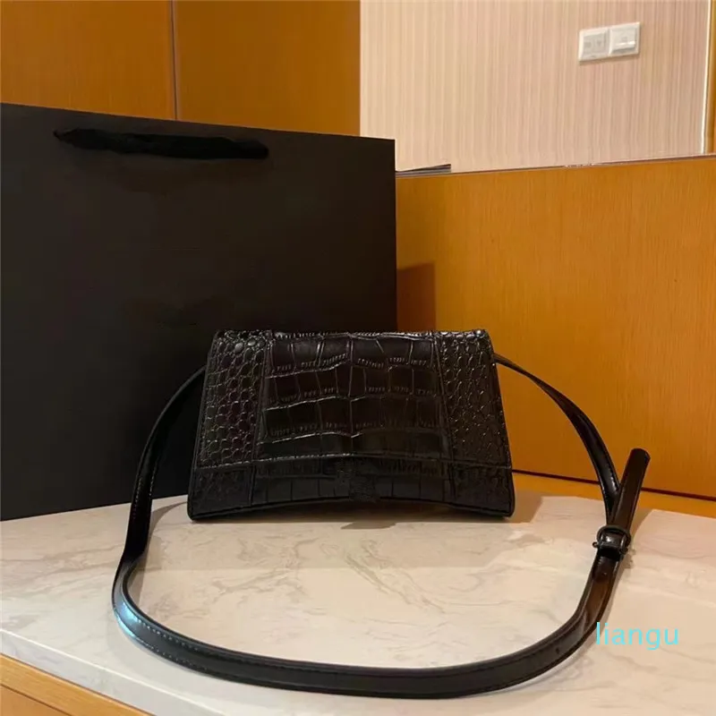 النساء حقائب الكتف crossbody مصمم حقائب التمساح نمط الرمز البريدي البسيطة