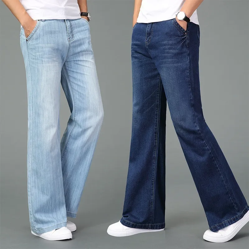 DHgate.com:Vintage 60s 70s Mens Flared Jeans - Slim Fit Bell 