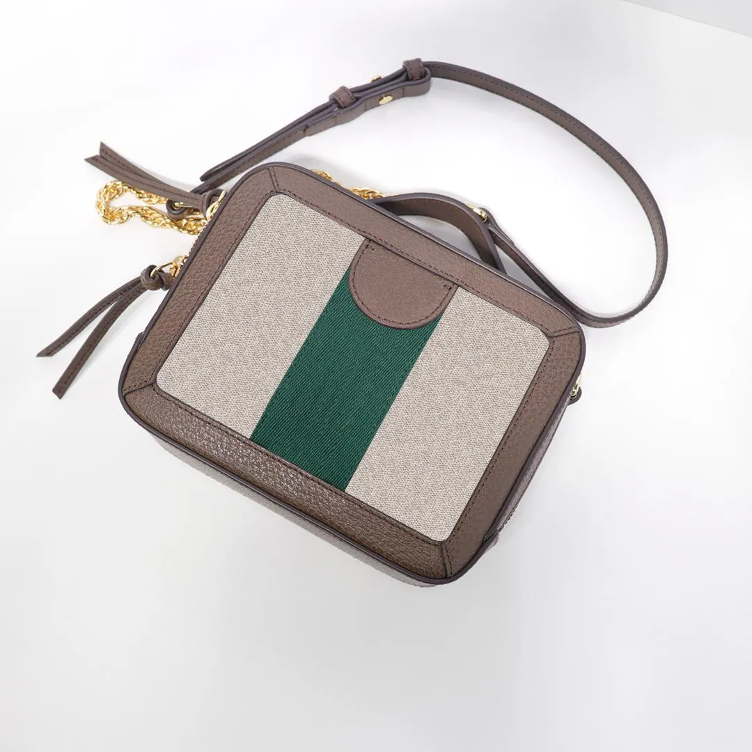 Groothandel high-end designer tas vrouw mode handtas crossbody tassen schoudertassen klassiek patroon lederen retro mini