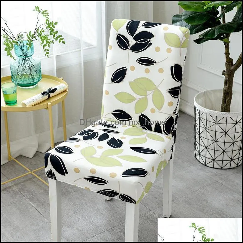 Simple family hotel elastic cloth one-piece seat cover general dining table stool cover chair covers spandex