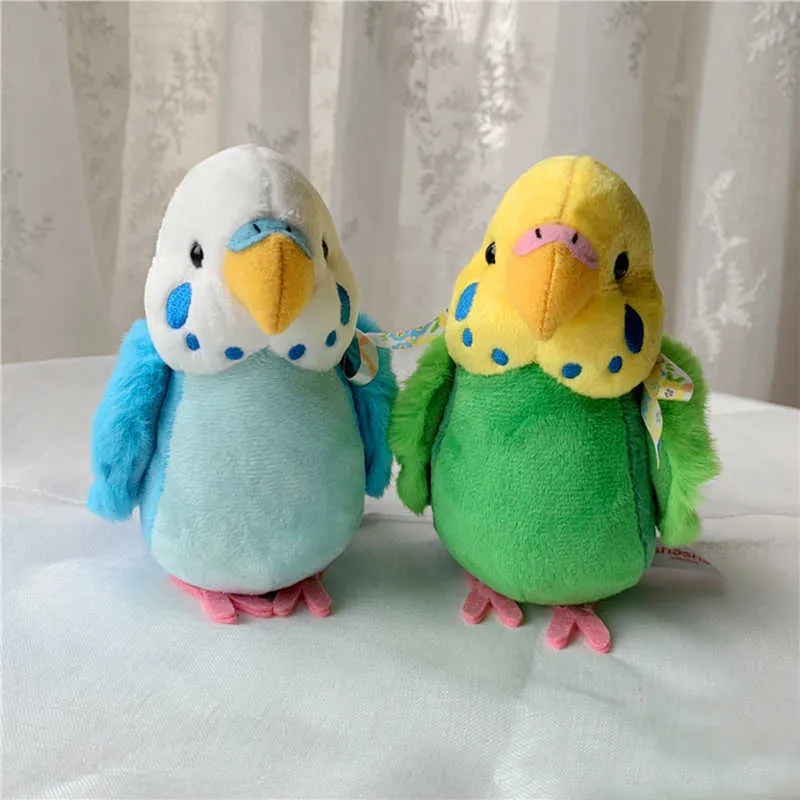 14 cm Budgie Plush Zabawki Miękkie Prawdziwe Życie Budgerigar Faszerowane Zwierzęta Zabawki Realistyczne Ptaki Faszerowane Zabawki Prezenty Dla Dzieci Dzieci H0824