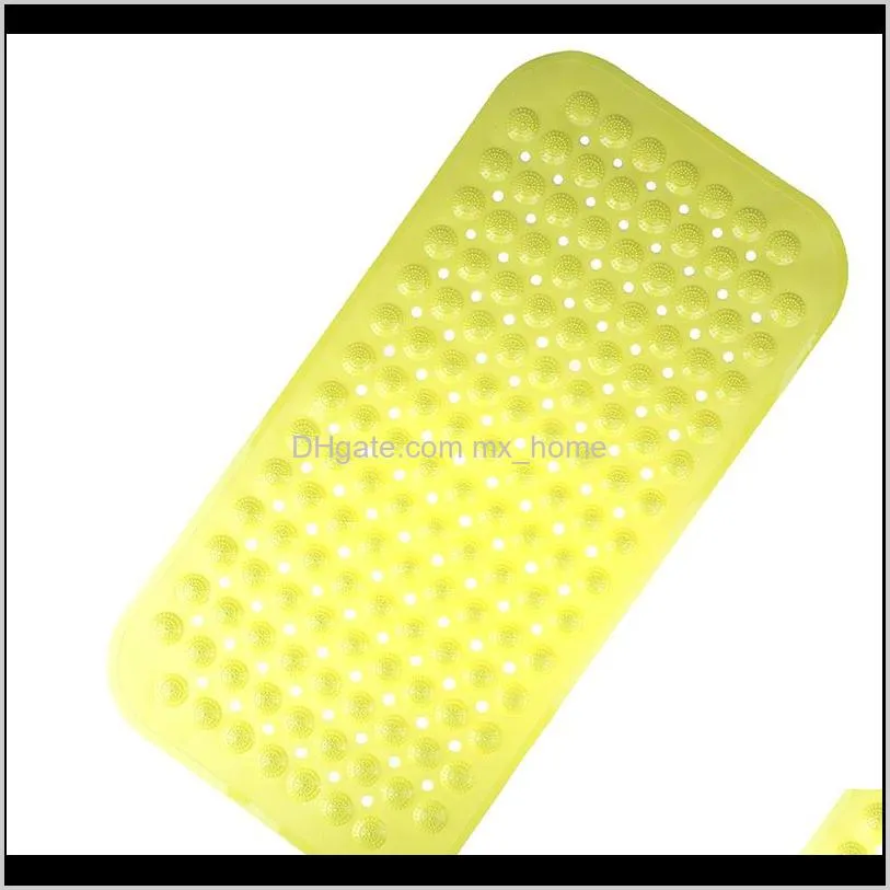 bathroom mat anti slip bath shower mat pvc massage particles foot pad bath