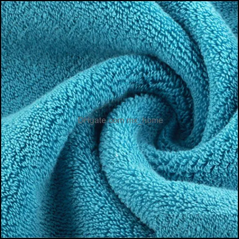 3pcs pure cotton towel not lintfree soft wash bath home hotel absorbent men and women washcloths