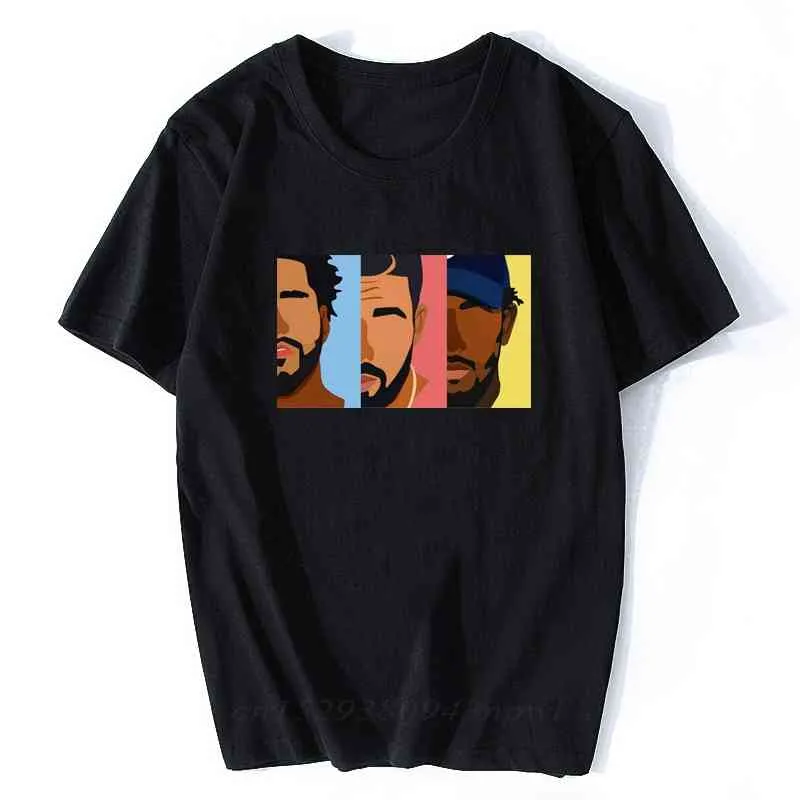 Футболка Drake J Cole Kendrick Ламар хип-хоп мужские футболки мода прохладный дизайн мужчины хлопок уличная одежда рэп рок эстетическая одежда