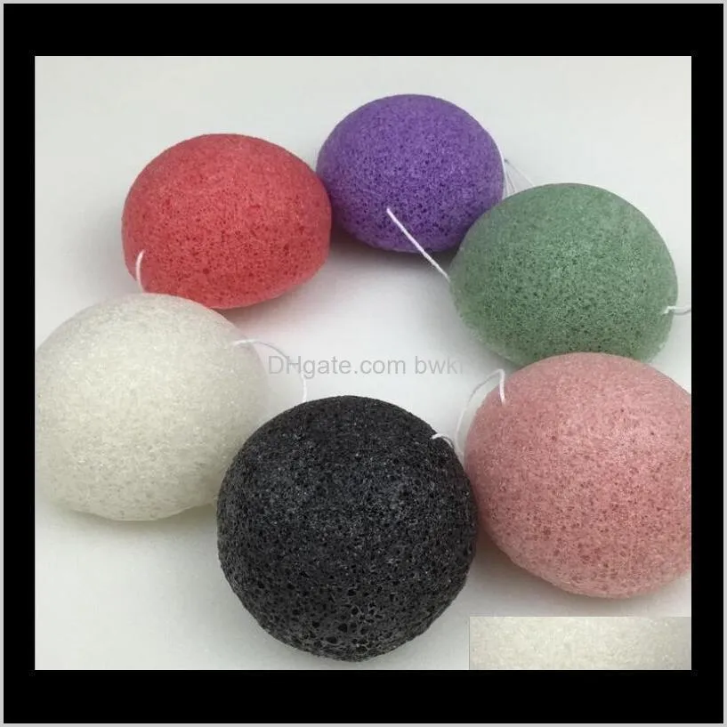 cleaning tools face exfoliator cleansing sponge puff facial konjac facial puff face cleanse washing sponge cleanser dlh459
