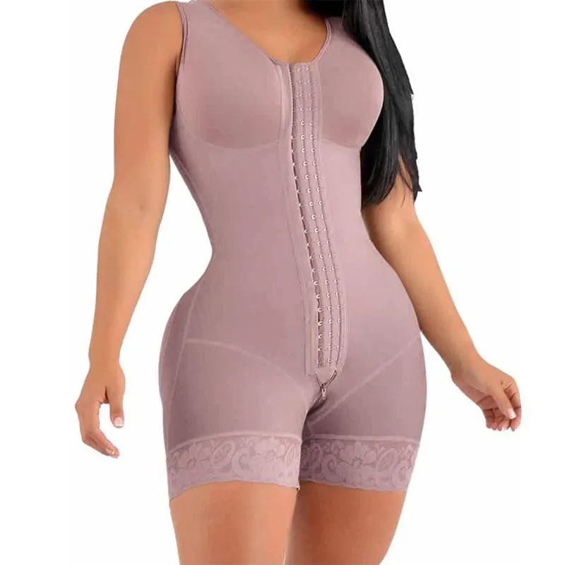 Womens Shapers Fajas Colombianas Full Body Shaper High Compression Shapewear  Girdle With Brooches Bust For Postpartum Slimming Sheath Belly From 24 €