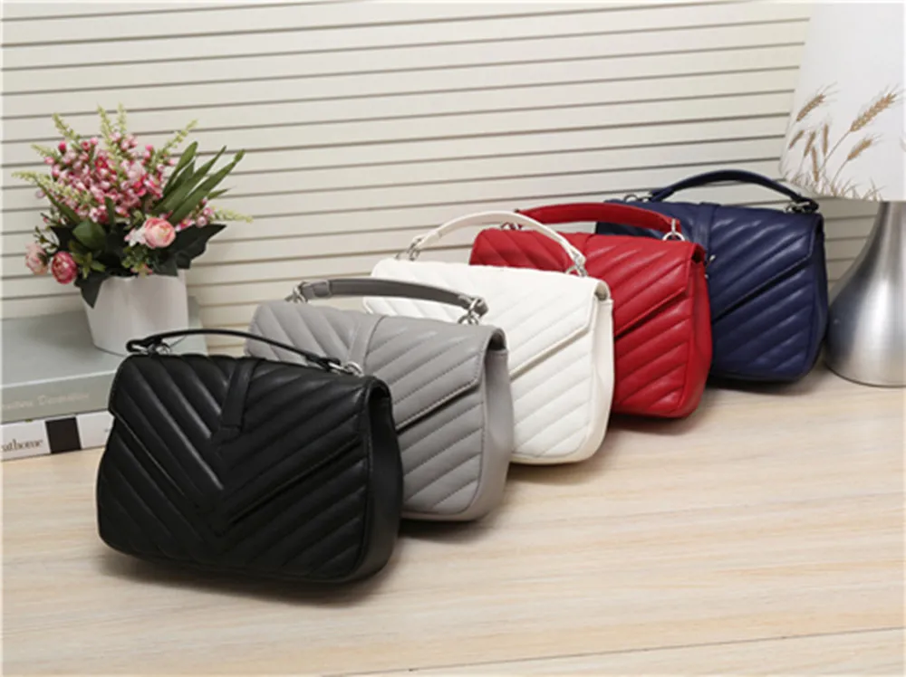Women Handbags Flaps Chain Bag Shoulder Handbag Colors Luxury Designers Feminina Clutch Lady Bags Messenger Shopping Tote Evening Purse