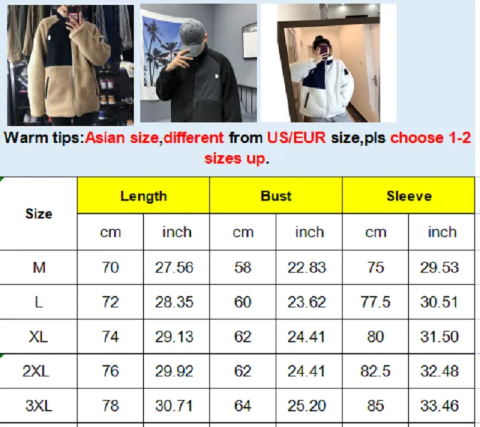 Mens Fashion Plush Coat Women Tech Fleece Jackets Men Modello arcobaleno inverno swaetshirt Youth Hight Hight Quality Fur Sport Tops325y