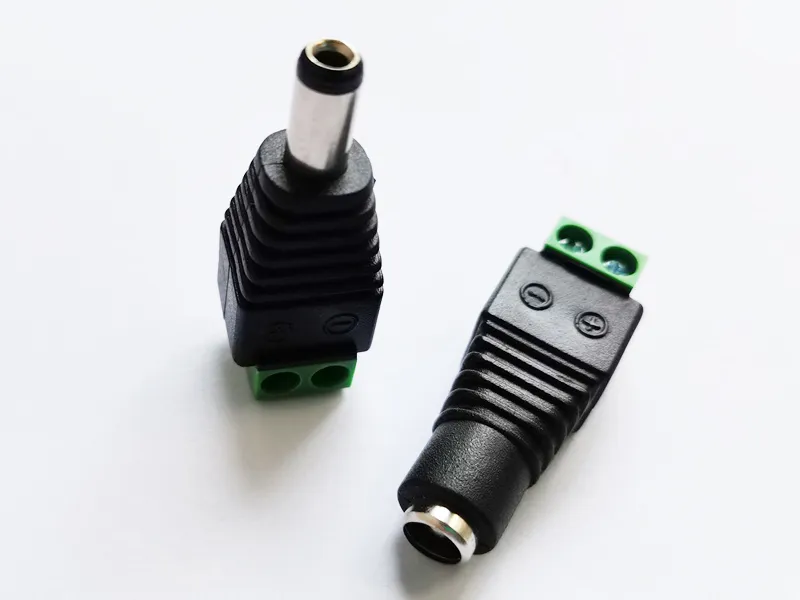 12V DC Male Female Power Balun Connector Cable Adapter Jack Plug for CCTV  CAMERA