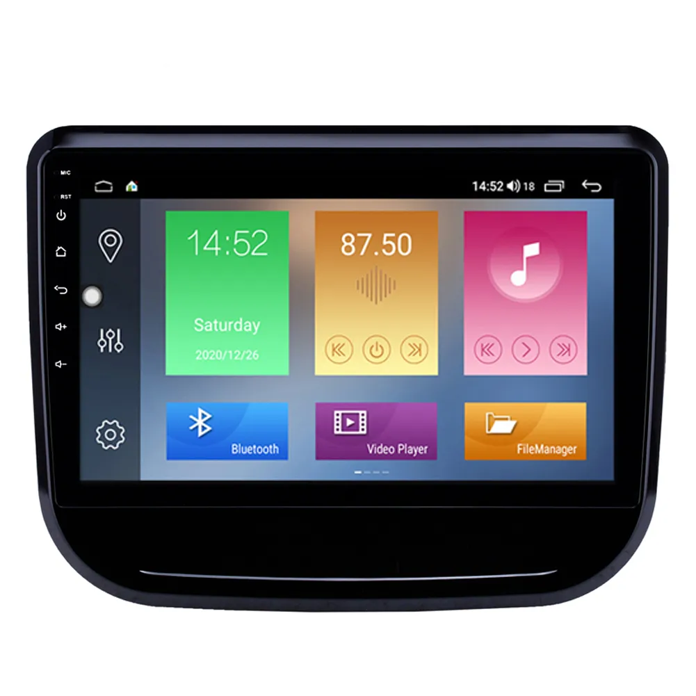 Bil DVD stereo spelare för Changan CS55 2017-2018 10 tum GPS-navigering Android Touch Screen Radio med Bluetooth USB WiFi Aux