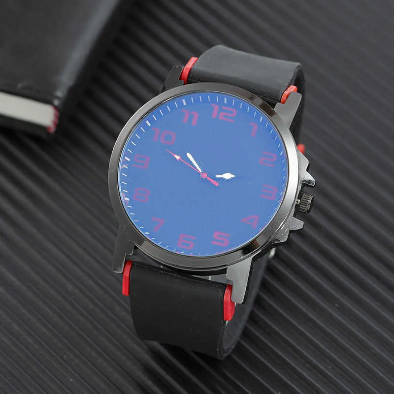 Fashion Popular Brand Quartz Watches for Men Luxury Silicone Band Watch Men's Wristwatches Sports Clock Relogio Masculino G1022