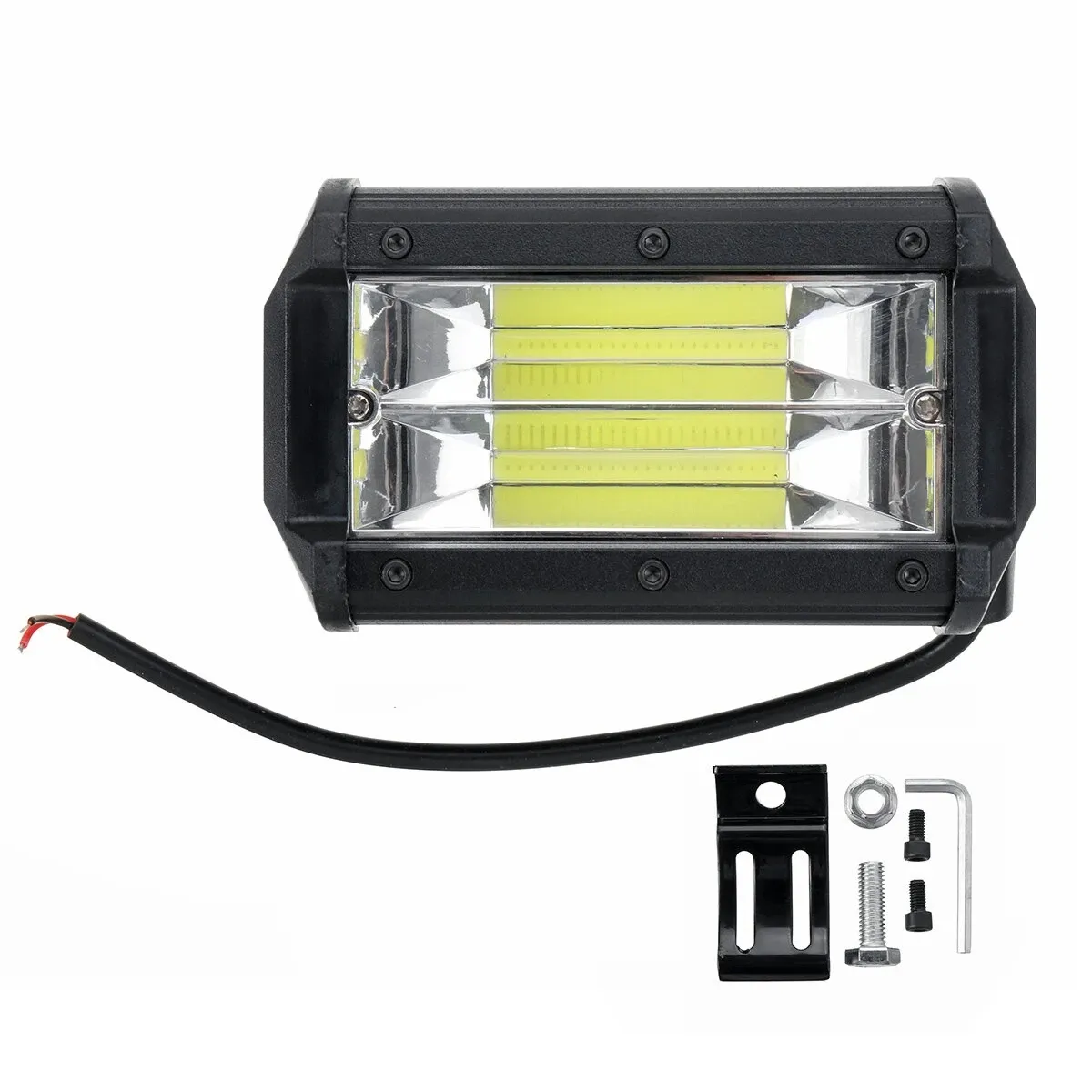 9 V-30 V 12 V-24 V LED Çalışma Işık Bar Taşkın Spot Işıkları Tekne Motosiklet Için Sürüş Lambası Offroad Araç Kamyon SUV - 9 inç