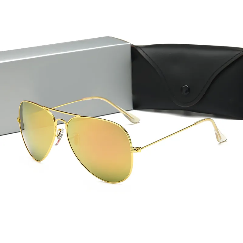 الجودة الأصلية النظارات الشمسية الفاخرة للرجل العلامة التجارية تصميم الأزياء الكلاسيكية عرض خاص حملق uv400 الاستقطاب 6 ألوان هدية مربع مجموعة