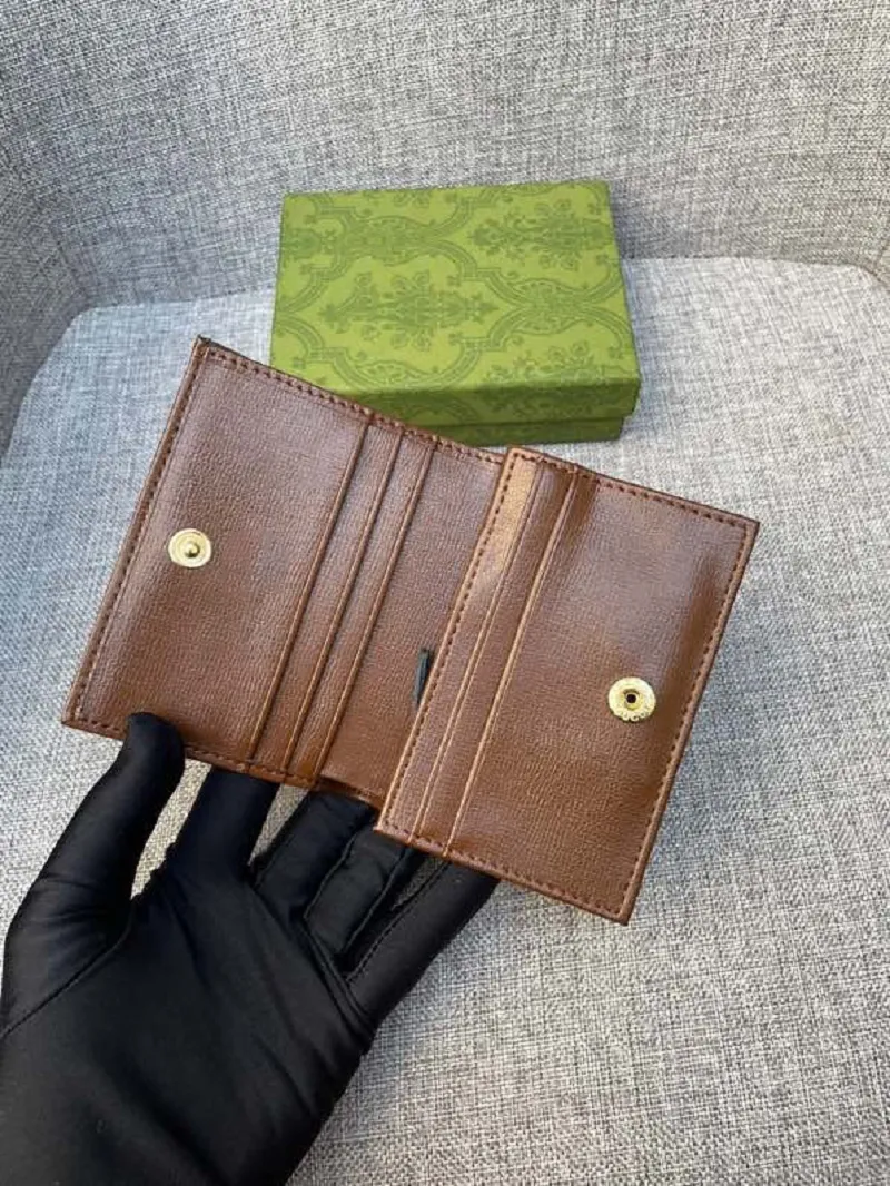Модный мужской и женский кошелек высочайшего качества, кожаный дизайнерский кошелек известного бренда, короткая соответствующая коробка в европейском и американском стиле, РАЗМЕР 8-282B
