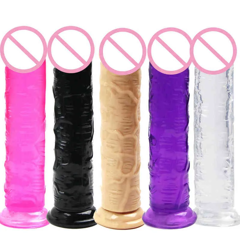 NXY Produkty Sex GoedKope Dildo Realistische Voor Vrouwen Zabawki Penis Met Zuignap Vrouwelijke Masturbatie Volwassen 18 Anale Plug Shop Erotische0210