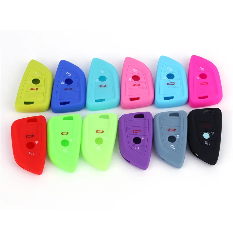 NEW 3 Button Smart Keyless Fob Case/Shell – For BMW 1-7 Series, X3, X4, And More – Aftermarket Black - View #4