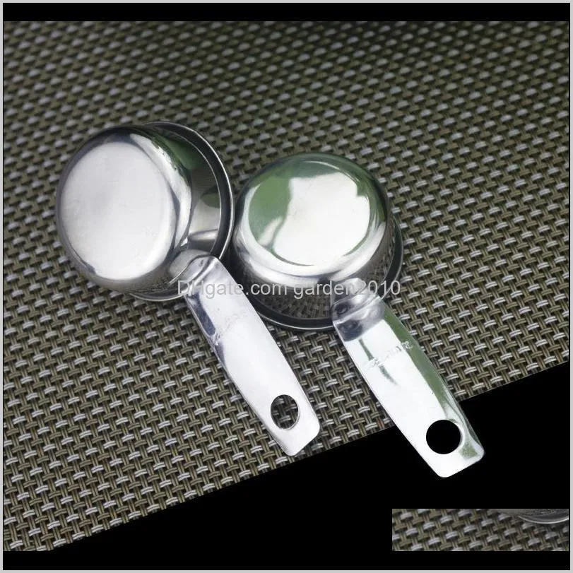 30ml 304 stainless steel tea leaves measuring spoon kitchen baking tools coffee beans measuring cup wb2962