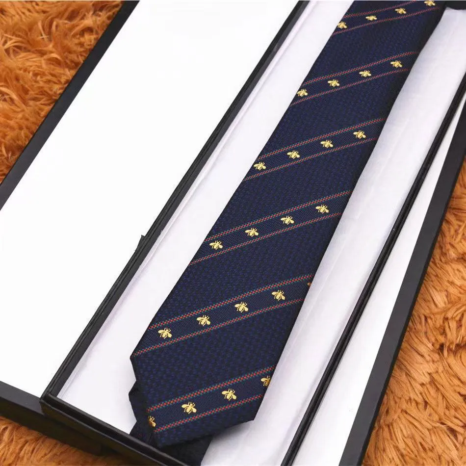 Gravata masculina de seda boutique 7 5cm gravata de seda estreita com padrão tingido de marca caixa de presente187A