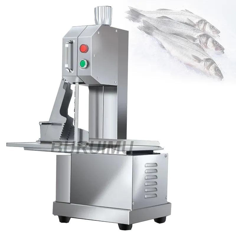 Máquina congelada do corte do osso de carne elétrica comercial para o cortador de carne de carne de porco fresca dos peixes da galinha